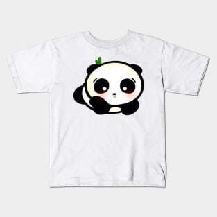 Cute Panda Boy Kids T-Shirt